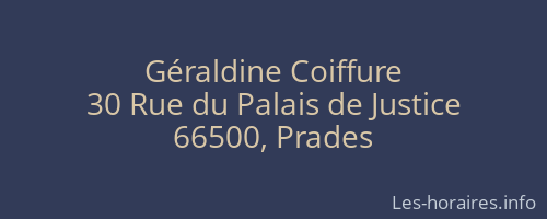 Géraldine Coiffure