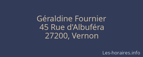Géraldine Fournier
