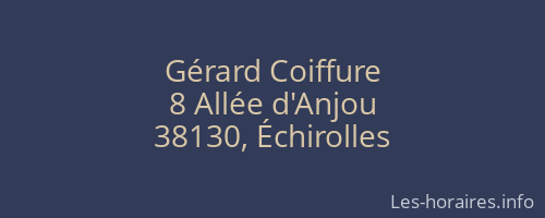 Gérard Coiffure