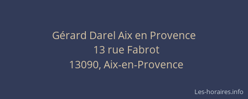 Gérard Darel Aix en Provence