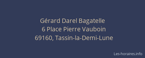 Gérard Darel Bagatelle