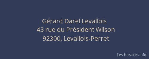 Gérard Darel Levallois