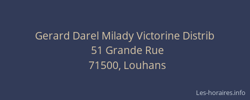 Gerard Darel Milady Victorine Distrib
