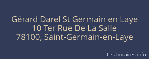 Gérard Darel St Germain en Laye