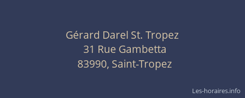 Gérard Darel St. Tropez