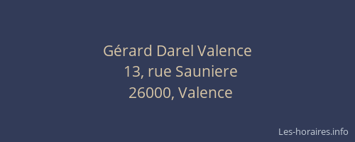 Gérard Darel Valence