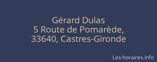 Gérard Dulas