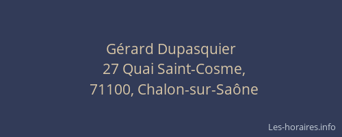 Gérard Dupasquier