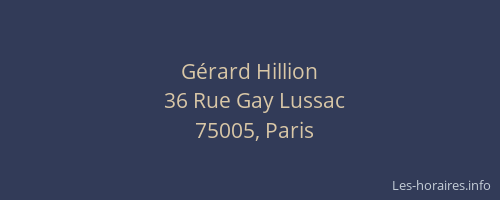 Gérard Hillion