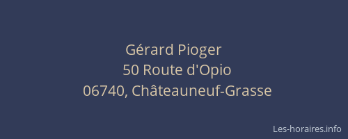 Gérard Pioger