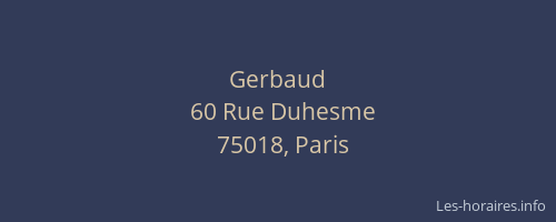 Gerbaud