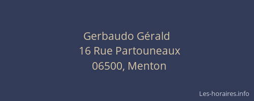 Gerbaudo Gérald