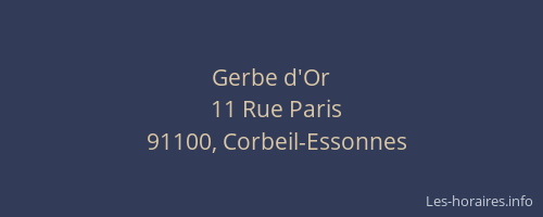 Gerbe d'Or