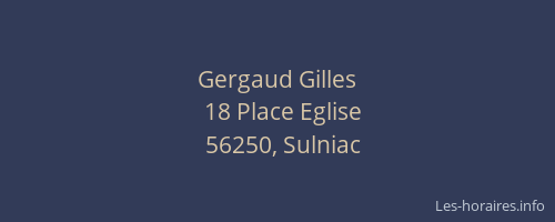Gergaud Gilles
