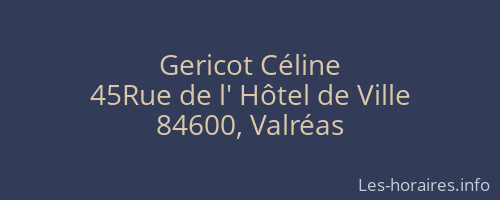 Gericot Céline