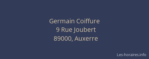Germain Coiffure