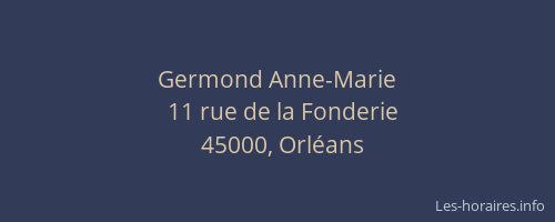 Germond Anne-Marie