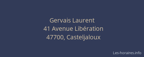 Gervais Laurent