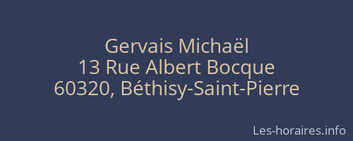 Gervais Michaël