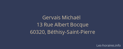 Gervais Micha&euml;l