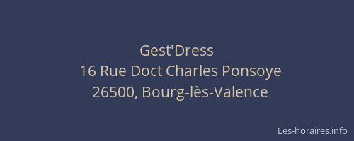 Gest'Dress
