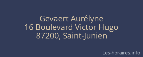 Gevaert Aurélyne