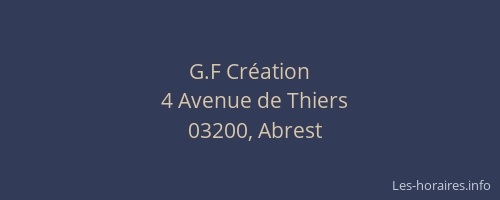 G.F Création