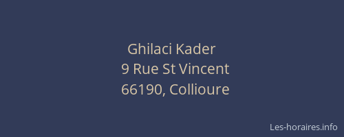 Ghilaci Kader