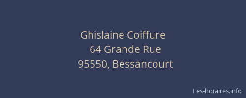 Ghislaine Coiffure