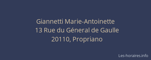 Giannetti Marie-Antoinette