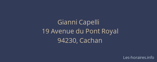 Gianni Capelli