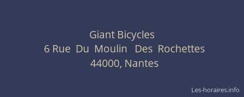 Giant Bicycles