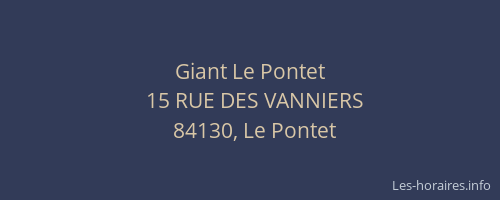 Giant Le Pontet