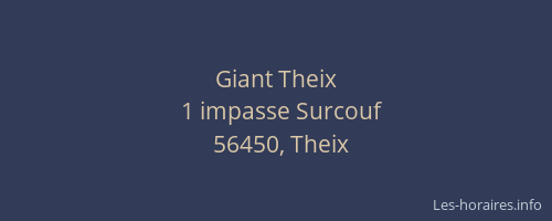 Giant Theix