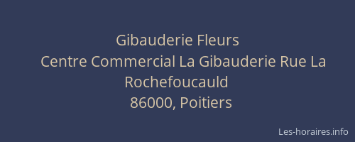 Gibauderie Fleurs