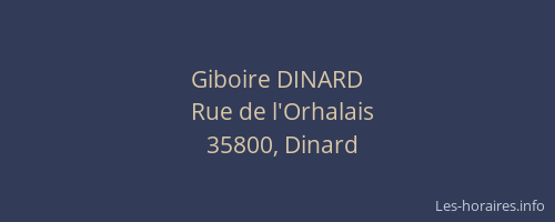 Giboire DINARD