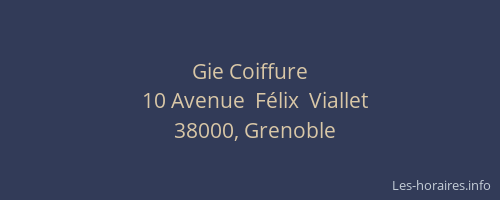 Gie Coiffure