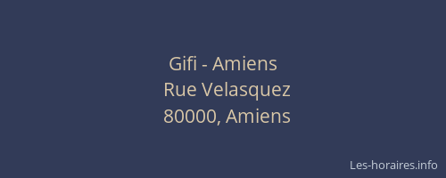 Gifi - Amiens