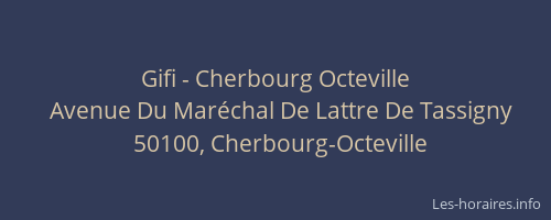 Gifi - Cherbourg Octeville