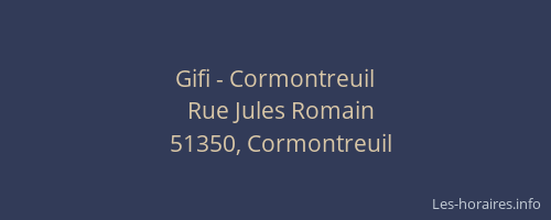 Gifi - Cormontreuil