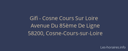 Gifi - Cosne Cours Sur Loire