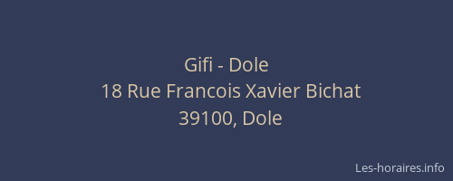 Gifi - Dole