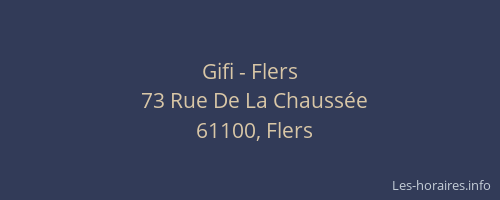 Gifi - Flers