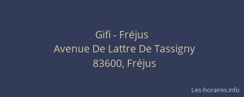 Gifi - Fréjus