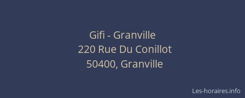 Gifi - Granville