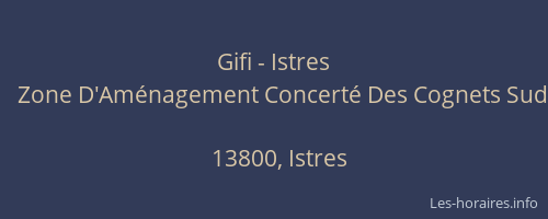 Gifi - Istres