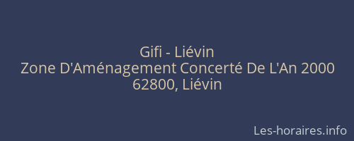 Gifi - Liévin