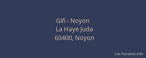 Gifi - Noyon