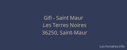 Gifi - Saint Maur