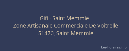 Gifi - Saint Memmie